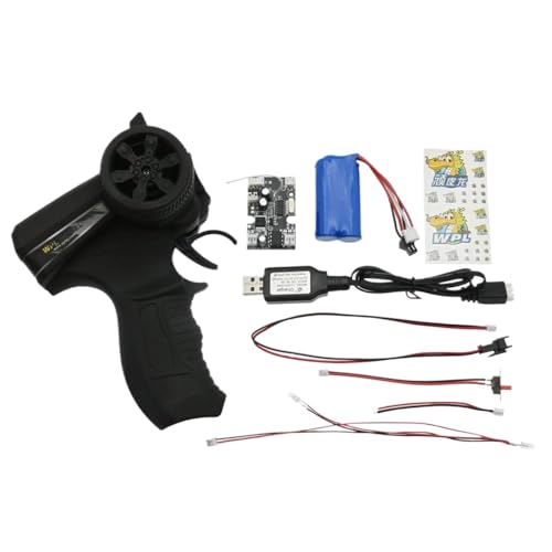 HAUTFENM 2,4g Sender Fernbedienungs -Empfänger -Receiver -Board für -Leuchten D12 D22 D32 D42 kompatibel mit 1 10 -Skala -RC -Autoteilen und Zubehör(with Battery) von HAUTFENM