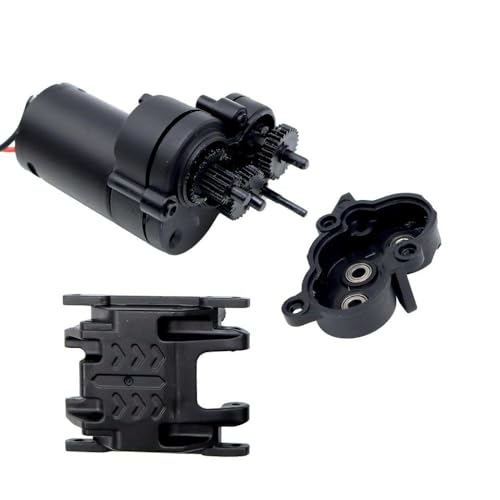HAUTFENM 2 Geschwindigkeitsgetriebe -Getriebemotor mit Servo -kompatibel für 1 18 -Skala RC Crawler Upgrade Teile Passform für -Stilmodelle(Gearbox) von HAUTFENM