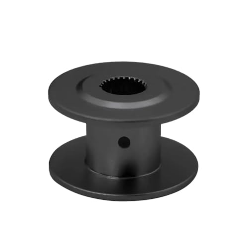 HAUTFENM 25T Aluminiumlenker Lenkausrüstung Servo Winch Spulenradkompatibel mit 1 10 -Skala -RC -Crawler VS4 10 Chassis und ähnliche Modelle Rettung Zubehör Toolteile retten(20x12mm Black) von HAUTFENM
