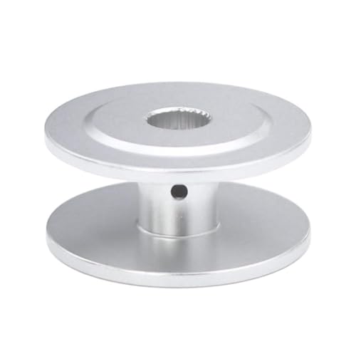 HAUTFENM 25T Aluminiumlenker Lenkausrüstung Servo Winch Spulenradkompatibel mit 1 10 -Skala -RC -Crawler VS4 10 Chassis und ähnliche Modelle Rettung Zubehör Toolteile retten(25x12mm Silver) von HAUTFENM