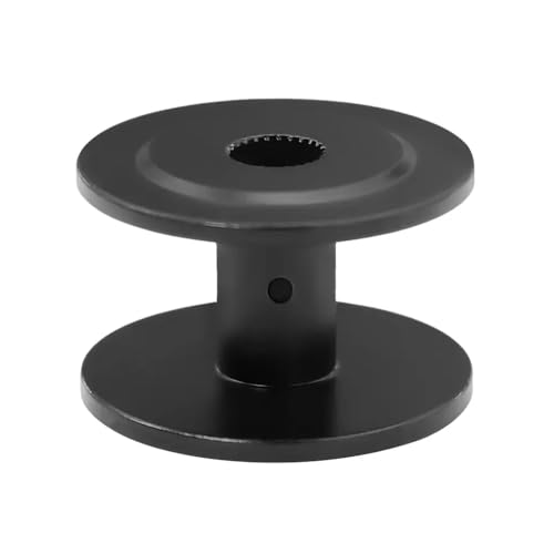 HAUTFENM 25T Aluminiumlenker Lenkausrüstung Servo Winch Spulenradkompatibel mit 1 10 -Skala -RC -Crawler VS4 10 Chassis und ähnliche Modelle Rettung Zubehör Toolteile retten(25x16mm Black) von HAUTFENM