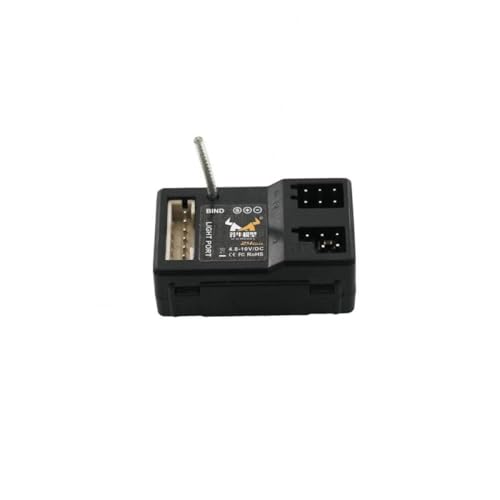 HAUTFENM 2Ch 2,4G -Sender und Empfänger mit 50A -ESC -Set für MN111 MN99S MN78 MN86 MN128 C14 C24 C54 B14 B16 B36 RC -Autoteile(Receiver) von HAUTFENM