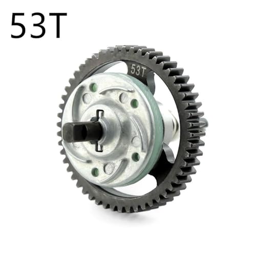 HAUTFENM 6878 Metall -Slipper -Kupplung mit 50T 52T 53T 54T Spurgetriebe kompatibel mit 1 10 -Skala 4x4 RC -Fahrzeugen einschließlich Stampede- und VXL -Modellen Upgrade -Ersatzteile aufbauen(53T) von HAUTFENM