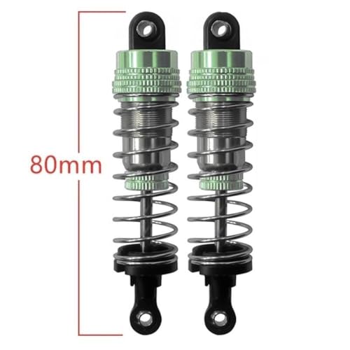 HAUTFENM 73 mm 80 mm Metallöl -Stoßdämpferdämpfer, kompatibel mit H16H H16E H16P 16207 16208 16209 16210 Modelle passt zu verschiedenen 1/16 RC Cars -Aufrüstungsteile von 1/16 Skala.(2pcs 80mm Green) HAUTFENM 73 mm 80 mm Metallöl -Stoßdämpferdämpfer, kompatibel mit H16H H16E H16P 16207 16208 16209 16210 Modelle passt zu verschiedenen 1/16 RC Cars -Aufrüstungsteile von 1/16 Skala.(2pcs 80mm Green) von HAUTFENM