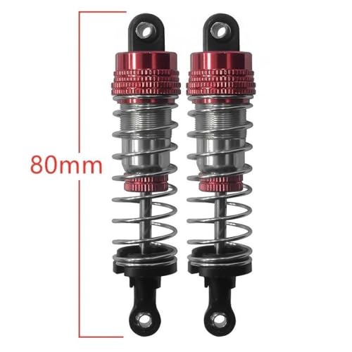HAUTFENM 73 mm 80 mm Metallöl -Stoßdämpferdämpfer, kompatibel mit H16H H16E H16P 16207 16208 16209 16210 Modelle passt zu verschiedenen 1/16 RC Cars -Aufrüstungsteile von 1/16 Skala.(2pcs 80mm Red) HAUTFENM 73 mm 80 mm Metallöl -Stoßdämpferdämpfer, kompatibel mit H16H H16E H16P 16207 16208 16209 16210 Modelle passt zu verschiedenen 1/16 RC Cars -Aufrüstungsteile von 1/16 Skala.(2pcs 80mm Red) von HAUTFENM