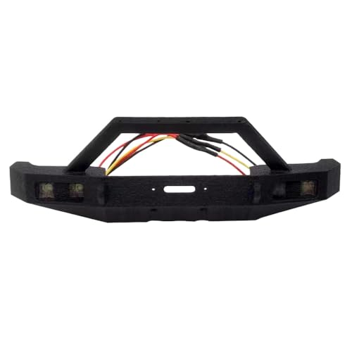 HAUTFENM FMS FCX18 LC80 vordere Stoßfänger mit -Leuchten mit 1 18 -Skala -RC -Rock -Crawler -Autos für FMS FCX18 BIRTHED -Versions -Upgrade für FCX18 -Teile(B) von HAUTFENM