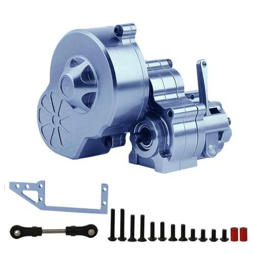 HAUTFENM Getriebe mit Metallgetriebe Cutoff -Zahnrad kompatibel mit 1 10 -Skala -RC -Crawler -Autos wie Ax10 Wraith Upgrade -Teile(Titanium) von HAUTFENM