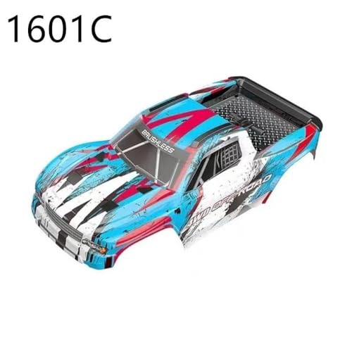 HAUTFENM Hyper GO H16H 16208 16209 16210 kompatible Differentialschockdämpfer -Reifen -Stoßstangen Zahnrad für 1 16 -Skala -RC -Autoteile und(1601C) von HAUTFENM