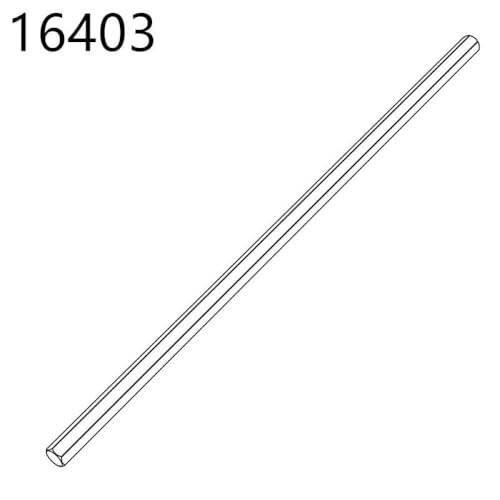 HAUTFENM Hyper GO H16H 16208 16209 16210 kompatible Differentialschockdämpfer -Reifen -Stoßstangen Zahnrad für 1 16 -Skala -RC -Autoteile und(16403) von HAUTFENM