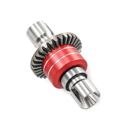 HAUTFENM Hyper GO RC -Auto -Upgrade -Teile Metalldifferential kompatibel mit den Modellen 16207 16208 16209 16210 H16 14209 14210 14301 16420g für Fahrzeuge 1/14 und 1/16 Skala(1pcs Red) von HAUTFENM