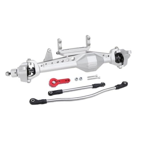 HAUTFENM III Aluminium vorne hinten gerade Achse eingestellt mit 1 10 Skala RC Crawler Car Upgrade Teile III Axi 03007 Achsen(Front Axle Titanium) von HAUTFENM