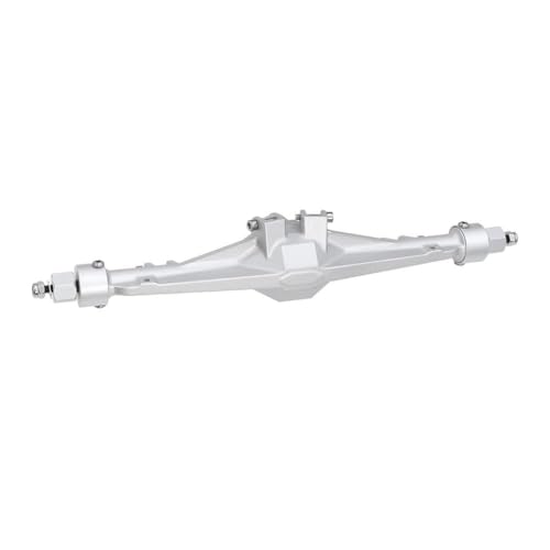 HAUTFENM III Aluminium vorne hinten gerade Achse eingestellt mit 1 10 Skala RC Crawler Car Upgrade Teile III Axi 03007 Achsen(Rear Axle Silver) von HAUTFENM