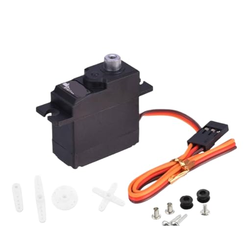 HAUTFENM JX PDI-1181MG 18G 3,5 kg Metal Gear Servo mit Servo Arm A959-B 144001 144007 124007 124019 kompatibel mit RC-Auto-Upgrade-Teilen kompatibel von HAUTFENM