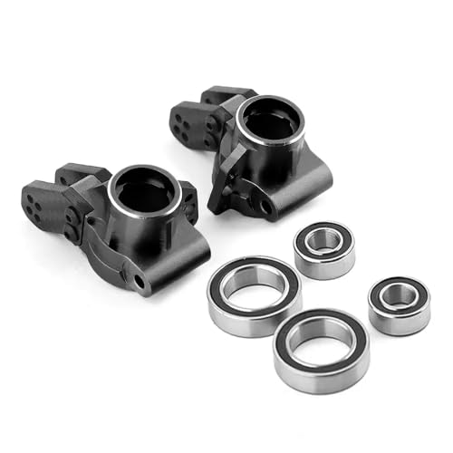 HAUTFENM Lenkerknöchel Heck -Hub -Carrier -Upgrade -Teil für 1 8 -Skala -RC -Autos kompatibel mit dem Ausgestoßenen berüchtigten 6S -Modelle(Rear Black) von HAUTFENM