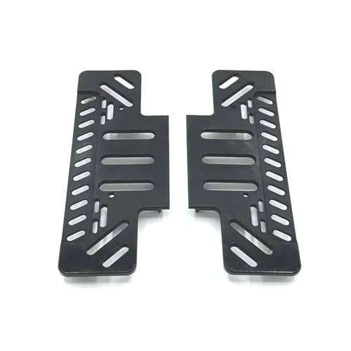 HAUTFENM MN128 MN86 MN86S MN86K MN86KS Metall -Seitenstufen kompatibel mit 1 12 -Skala -RC -Crawler -Autos Rock Sliders Upgrade -Zubehör für Off -Straße RC -Fahrzeuge Upgrade(Black) von HAUTFENM