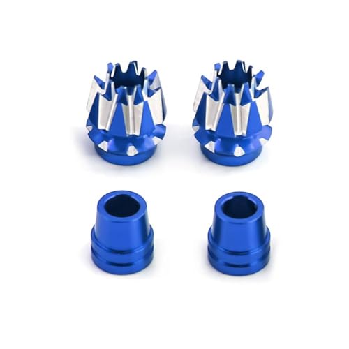 HAUTFENM Metall M3 Sender -Rocker -Stick -Enden, kompatibel mit X7 i6s i6 i6x Jumper T18 T16 und ähnliche Radiocontroller Arbeiten mit Futaba DX6 DX7S DX8 Taranis X9D(Blue) von HAUTFENM
