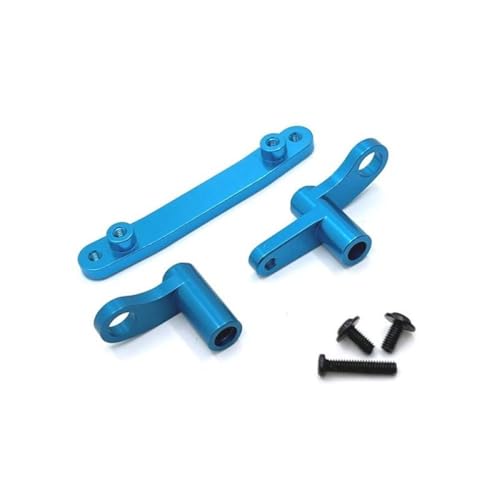 HAUTFENM Metallkörpermontage nach vorne und hinten kompatibel mit 16101 16102 Q130A Q130B Q141 Q117 1 16 Skala RC -Autodie -Ersatzteile Teile(Steering Assembly) von HAUTFENM
