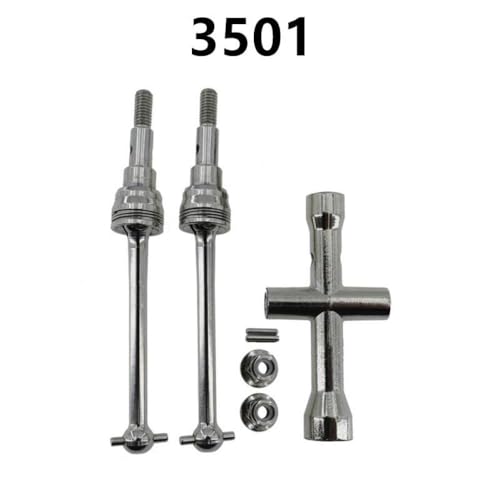 HAUTFENM SY1201 SY1202 RC -Auto -Upgrade -Teile DIY vordere Heckwelle Differenzmotor Getriebessatz mit 112 RC -Modellen mit 112 Maßstäben kompatibel(Front Drive Shaft) von HAUTFENM