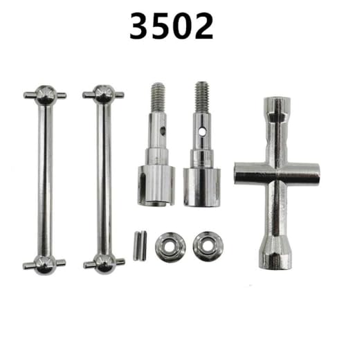 HAUTFENM SY1201 SY1202 RC -Auto -Upgrade -Teile DIY vordere Heckwelle Differenzmotor Getriebessatz mit 112 RC -Modellen mit 112 Maßstäben kompatibel(Rear Drive Shaft) von HAUTFENM