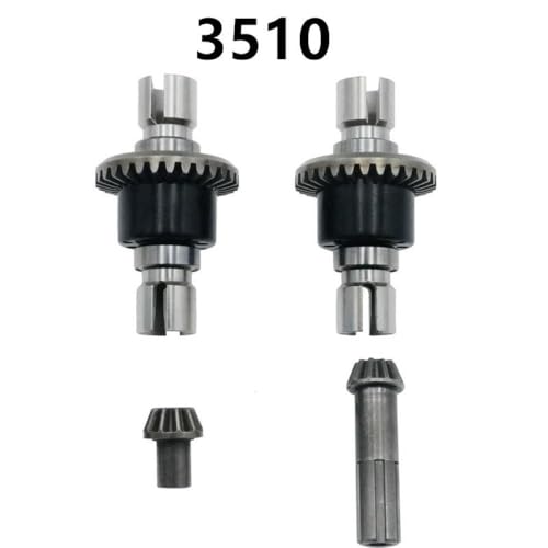 HAUTFENM SY1201 SY1202 RC -Auto -Upgrade -Teile DIY vordere Heckwelle Differenzmotor Getriebessatz mit 112 RC -Modellen mit 112 Maßstäben kompatibel(Set B) von HAUTFENM