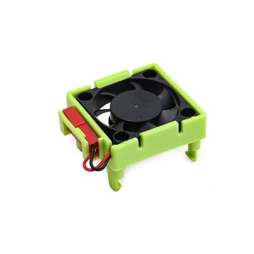 HAUTFENM VXL-3S Velineon ESC VXL-3 VXL 3S-Kühlkörper mit Kühllüftervergleich mit 2WD- und 4x4-Modellen Ersatzteil für squelineon motorsysteme kompatibel(New Green) von HAUTFENM