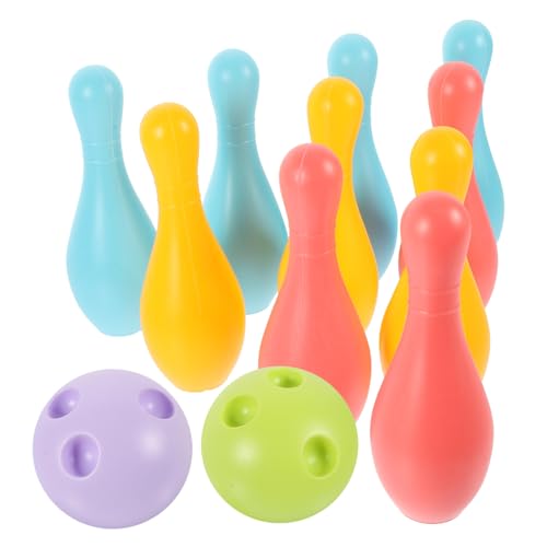 HAWILLOSCH 1 Satz Bowling Set für Kunststoff Kegelspiel für Drinnen Draußen Fördert Motorische Fähigkeiten und Hand Augen Koordination für Familienaktivitäten HAWILLOSCH 1 Satz Bowling Set für Kunststoff Kegelspiel für Drinnen Draußen Fördert Motorische Fähigkeiten und Hand Augen Koordination für Familienaktivitäten von HAWILLOSCH
