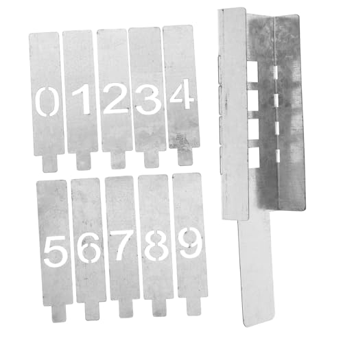HAWILLOSCH 1 Satz Digitale Form Netal-Zahlenschablonen Zahlenschablonen zum Malen Sprühschablone Nummern Schablone Sprühfarbe Schablone basteln bastelset Malschablonen Malformen Eisen Silver HAWILLOSCH 1 Satz Digitale Form Netal-Zahlenschablonen Zahlenschablonen zum Malen Sprühschablone Nummern Schablone Sprühfarbe Schablone basteln bastelset Malschablonen Malformen Eisen Silver von HAWILLOSCH
