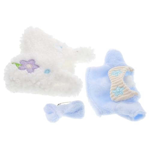 HAWILLOSCH Süßes Und Lässiges Nachtwäsche-Set Für Puppen Weiche Puppenkleidung Accessoires Austauschbare Outfits Gestreifter Hundepullover Inspiriert HAWILLOSCH Süßes Und Lässiges Nachtwäsche-Set Für Puppen Weiche Puppenkleidung Accessoires Austauschbare Outfits Gestreifter Hundepullover Inspiriert von HAWILLOSCH