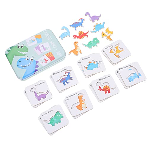 HAWILLOSCH 1 Satz Puzzle für Holzpuzzle für Frühe Bildung Kognitive Entwicklung und Logisches Training für Jungen und Teiliges mit Dinosauriermotiven HAWILLOSCH 1 Satz Puzzle für Holzpuzzle für Frühe Bildung Kognitive Entwicklung und Logisches Training für Jungen und Teiliges mit Dinosauriermotiven von HAWILLOSCH