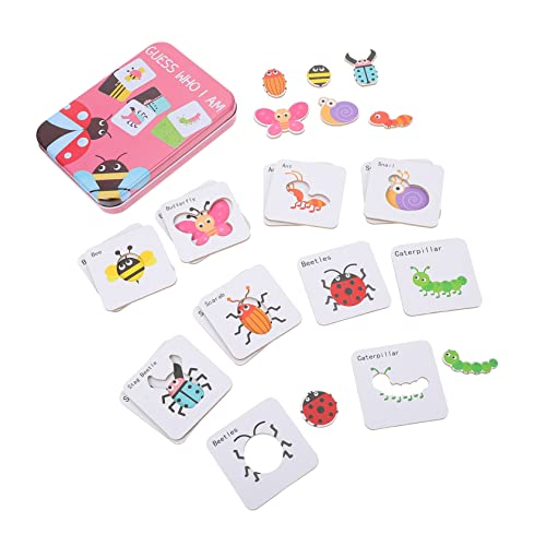HAWILLOSCH 1 Satz Puzzle für Kleinkinder Interaktive Pädagogische Puzzle mit Insektenmotiven für Frühe Bildung und Kognitive Entwicklung für Geburtstagsfeiern und Lernspiele HAWILLOSCH 1 Satz Puzzle für Kleinkinder Interaktive Pädagogische Puzzle mit Insektenmotiven für Frühe Bildung und Kognitive Entwicklung für Geburtstagsfeiern und Lernspiele von HAWILLOSCH