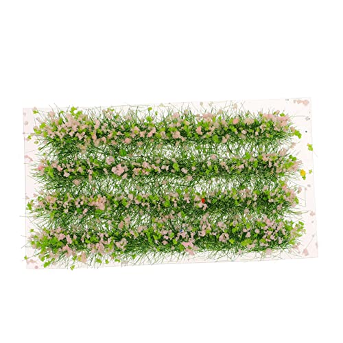 HAWILLOSCH 1 Schachtel Kunstrasen Blütenbüschel Miniatur-pflanzencluster Terrarium Miniatur-blumensträucher Gefälschte Pflanze Realistisch Gartenschmuck Landschaft Gras Szenisch Harz von HAWILLOSCH
