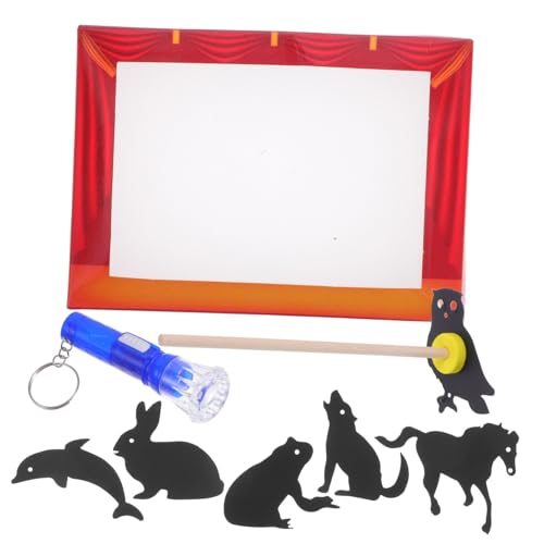 HAWILLOSCH Schattenpuppen-bastelset Für Jungen Und Mädchen Pädagogisches Puppentheater-Set Chinesisches Schattentheater Zufällige Farbe HAWILLOSCH Schattenpuppen-bastelset Für Jungen Und Mädchen Pädagogisches Puppentheater-Set Chinesisches Schattentheater Zufällige Farbe von HAWILLOSCH