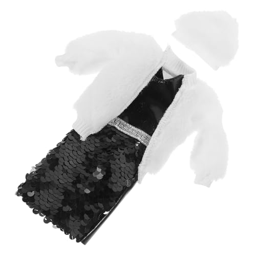HAWILLOSCH 1 Set Puppenkleidungsset Outfits Für Mädchen Bekleidung Mädchenkleidung Mädchenkleid Accessoires Für Mädchen Dekorativer Puppenrock Mädchenpuppenkleidung Kompakter Puppenrock von HAWILLOSCH