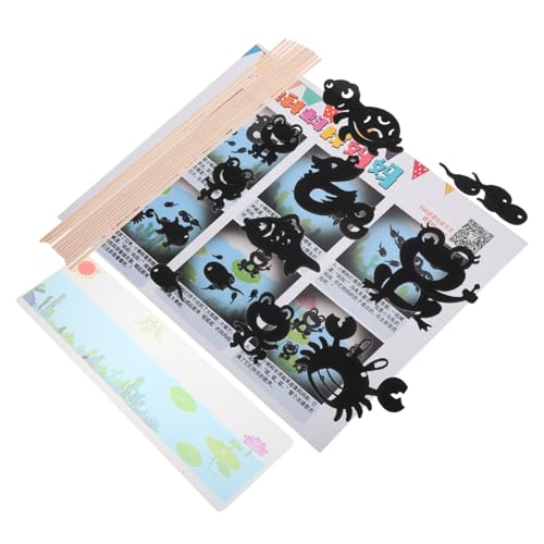 HAWILLOSCH 1 Set Schattenpuppen, Spieltheater Für Kinder, Tierfamilien-geschichtenerzählen, Brettspiel, Spielzeug, Schattenspiel-puppenspiel-Sets Für Fantasievolles Spielen Und Spaß Am HAWILLOSCH 1 Set Schattenpuppen, Spieltheater Für Kinder, Tierfamilien-geschichtenerzählen, Brettspiel, Spielzeug, Schattenspiel-puppenspiel-Sets Für Fantasievolles Spielen Und Spaß Am von HAWILLOSCH