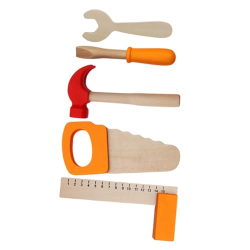 HAWILLOSCH Pädagogisches Holzwerkzeug-Set Kinderspielzeug-Set Schraubenschlüssel Schraubendreher Kinderspielzeug Schlafzimmerdekor HAWILLOSCH Pädagogisches Holzwerkzeug-Set Kinderspielzeug-Set Schraubenschlüssel Schraubendreher Kinderspielzeug Schlafzimmerdekor von HAWILLOSCH