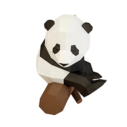 HAWILLOSCH 1 Stück Papiermodell Panda DIY Handgefertigte Origami Dekoration Stereoskopisches aus Hochwertigem Geometrisches Design für Feste und Kreative Anlässe HAWILLOSCH 1 Stück Papiermodell Panda DIY Handgefertigte Origami Dekoration Stereoskopisches aus Hochwertigem Geometrisches Design für Feste und Kreative Anlässe von HAWILLOSCH