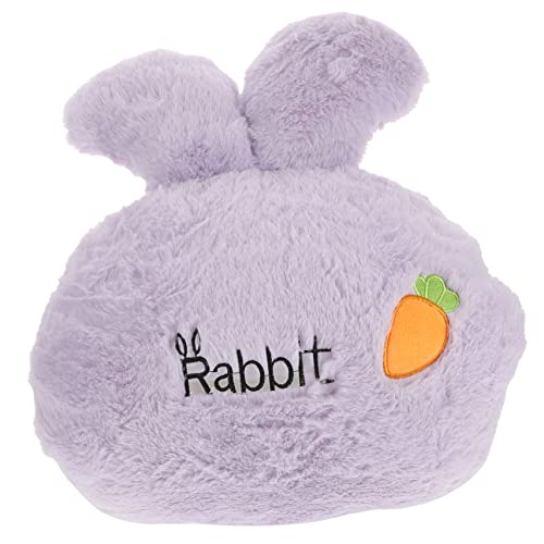 HAWILLOSCH 1 Stück handwärmer Kissen für Mädchen Zubehör Plüschkissen Kaninchen Stofftiere für Babys Plüschtiere Kinderspielzeug Hase Plüschpuppe Violett HAWILLOSCH 1 Stück handwärmer Kissen für Mädchen Zubehör Plüschkissen Kaninchen Stofftiere für Babys Plüschtiere Kinderspielzeug Hase Plüschpuppe Violett von HAWILLOSCH