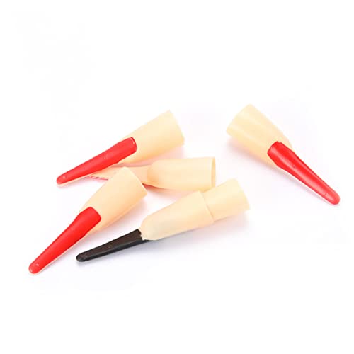 HAWILLOSCH 10 Stück Halloween Fingerlinge Halloween Dekorationen Für Frauen Party Fingerhülle Zufällige Farbe von HAWILLOSCH