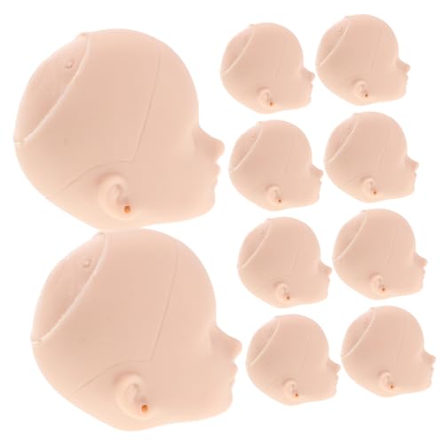 HAWILLOSCH 10 Stück realistische Praxis-Make-up-Puppenköpfe ohne Augenhöhle für -Bastelprojekte HAWILLOSCH 10 Stück realistische Praxis-Make-up-Puppenköpfe ohne Augenhöhle für -Bastelprojekte von HAWILLOSCH