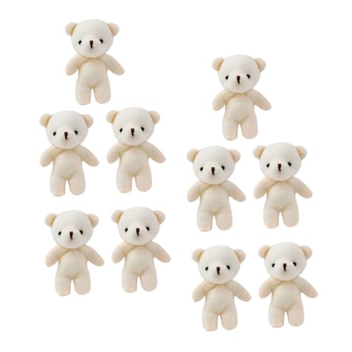 HAWILLOSCH 10 Stück Teiliges Mini Plüsch Schlüsselanhänger Süßes Stofftier für DIY Projekte und Dekoration für Taschen und Beige HAWILLOSCH 10 Stück Teiliges Mini Plüsch Schlüsselanhänger Süßes Stofftier für DIY Projekte und Dekoration für Taschen und Beige von HAWILLOSCH
