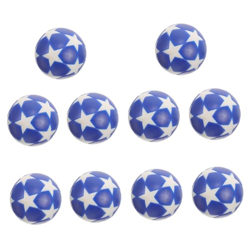 HAWILLOSCH 10 Stück Tischfußball Fußbälle Drinnen Tischfussball Bälle Für Tischkicker Foosballkugeln Zubehör Für Tischspiele Auswechselbare Kickerbälle Foosballball Blue Plastik HAWILLOSCH 10 Stück Tischfußball Fußbälle Drinnen Tischfussball Bälle Für Tischkicker Foosballkugeln Zubehör Für Tischspiele Auswechselbare Kickerbälle Foosballball Blue Plastik von HAWILLOSCH