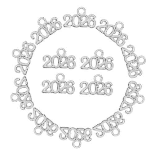 HAWILLOSCH 100 Stück DIY Charms Zur Schmuckherstellung Anhänger Aus Zinklegierung Silber Charms Zum Basteln Abschlusskappen Charm HAWILLOSCH 100 Stück DIY Charms Zur Schmuckherstellung Anhänger Aus Zinklegierung Silber Charms Zum Basteln Abschlusskappen Charm von HAWILLOSCH