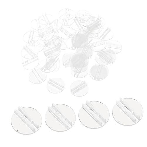 HAWILLOSCH 100Stücke Transparente Kartenhalter aus Kunststoff Stabiler Aufsteller für Visitenkarten und Spielkarten für Büro und Zuhause Passt zu Verschiedenen Dekorationsstilen HAWILLOSCH 100Stücke Transparente Kartenhalter aus Kunststoff Stabiler Aufsteller für Visitenkarten und Spielkarten für Büro und Zuhause Passt zu Verschiedenen Dekorationsstilen von HAWILLOSCH
