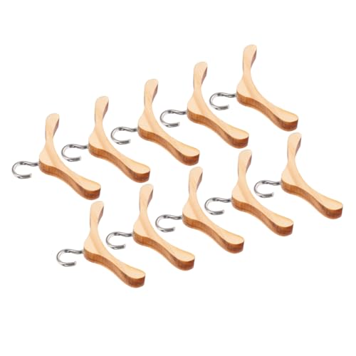 HAWILLOSCH 10 Stück Holz-kleiderbügel für Bjd-Puppen Holz-kleiderbügel-Set Miniatur-kleiderbügel für Puppenzubehör 4 5 cm Puppen-Holz-kleiderbügel für Die Puppenhaus-Organisation HAWILLOSCH 10 Stück Holz-kleiderbügel für Bjd-Puppen Holz-kleiderbügel-Set Miniatur-kleiderbügel für Puppenzubehör 4 5 cm Puppen-Holz-kleiderbügel für Die Puppenhaus-Organisation von HAWILLOSCH