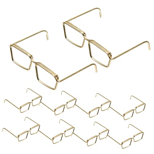 HAWILLOSCH 10Stücke Puppenbrille Rahmen Linsenlose Brillen Für Puppen Dekorative Accessoires Für Puppenhaus Zubehör Für Puppenkostüme Und Kreative Bastelprojekte HAWILLOSCH 10Stücke Puppenbrille Rahmen Linsenlose Brillen Für Puppen Dekorative Accessoires Für Puppenhaus Zubehör Für Puppenkostüme Und Kreative Bastelprojekte von HAWILLOSCH