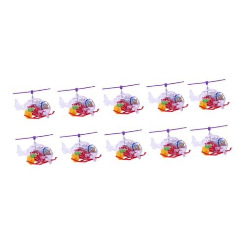 HAWILLOSCH 10Stücke Teiliges Hubschrauber Uhrwerkspielzeug für Realistische Spielzeuge mit Feiner Verarbeitung Partys und Farbenfrohe Designs Visuellen HAWILLOSCH 10Stücke Teiliges Hubschrauber Uhrwerkspielzeug für Realistische Spielzeuge mit Feiner Verarbeitung Partys und Farbenfrohe Designs Visuellen von HAWILLOSCH