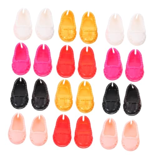 HAWILLOSCH 12 Paar Mini -puppenschuhe Für Handwerk Und DIY -projekte Süße Mini -Schuhe Für Figuren Winzig HAWILLOSCH 12 Paar Mini -puppenschuhe Für Handwerk Und DIY -projekte Süße Mini -Schuhe Für Figuren Winzig von HAWILLOSCH