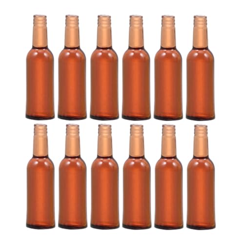 HAWILLOSCH 12Stücke Bierflaschen für Puppenhäuser Dekorative Requisiten für Szenen und Feengärten Realistische Mini Bierflaschen für Rollenspiele und Kreative Deko HAWILLOSCH 12Stücke Bierflaschen für Puppenhäuser Dekorative Requisiten für Szenen und Feengärten Realistische Mini Bierflaschen für Rollenspiele und Kreative Deko von HAWILLOSCH