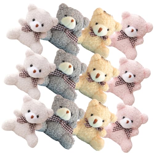 HAWILLOSCH 12Stücke Kawaii Plüsch Schlüsselanhänger Farben Süße Tier Accessoires für Taschen Langlebig und Sicher für Freunde und Familie HAWILLOSCH 12Stücke Kawaii Plüsch Schlüsselanhänger Farben Süße Tier Accessoires für Taschen Langlebig und Sicher für Freunde und Familie von HAWILLOSCH