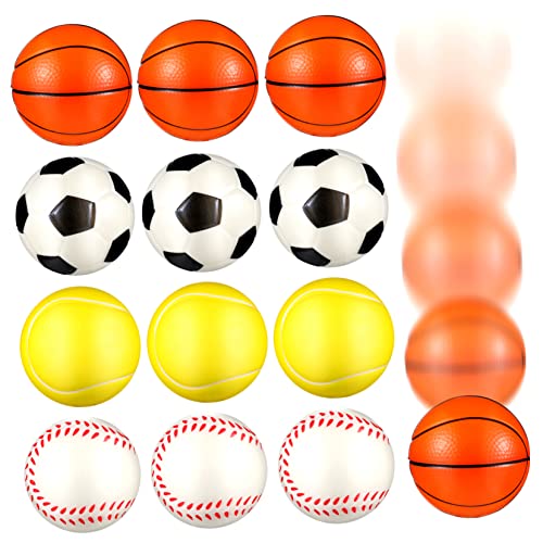 HAWILLOSCH 12Stücke Teiliges Stressbälle aus PU Material Sportbälle für Stressabbau Lustige Antistressspielzeuge für Erwachsene für Büro und Freizeit Vielseitig Einsetzbar HAWILLOSCH 12Stücke Teiliges Stressbälle aus PU Material Sportbälle für Stressabbau Lustige Antistressspielzeuge für Erwachsene für Büro und Freizeit Vielseitig Einsetzbar von HAWILLOSCH